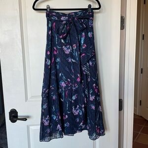 Tanya Taylor Silk Floral Wrap Sz 0